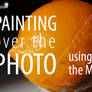 Painting over the Photo with The Mixer Brush Tool