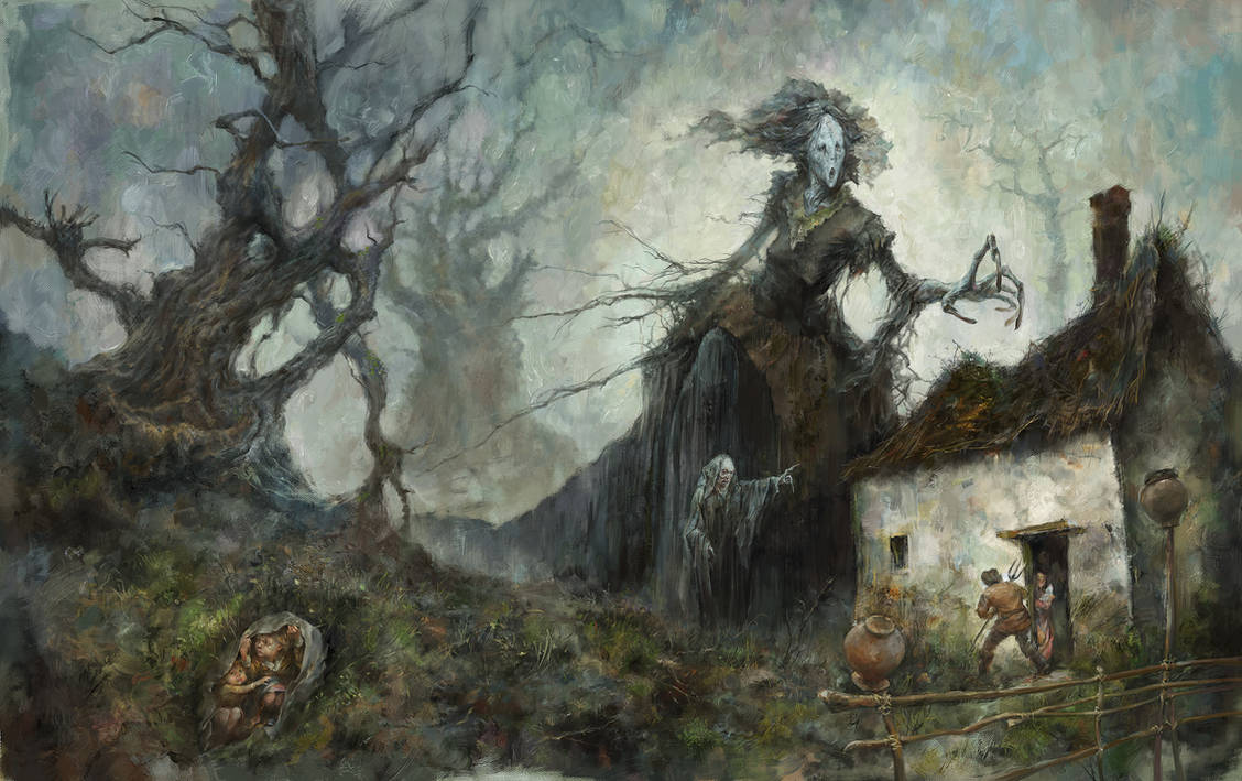 Exploring the witch. Black Annis