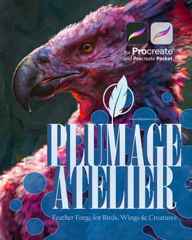 Plumage Atelier for Procreate. Feather brushes