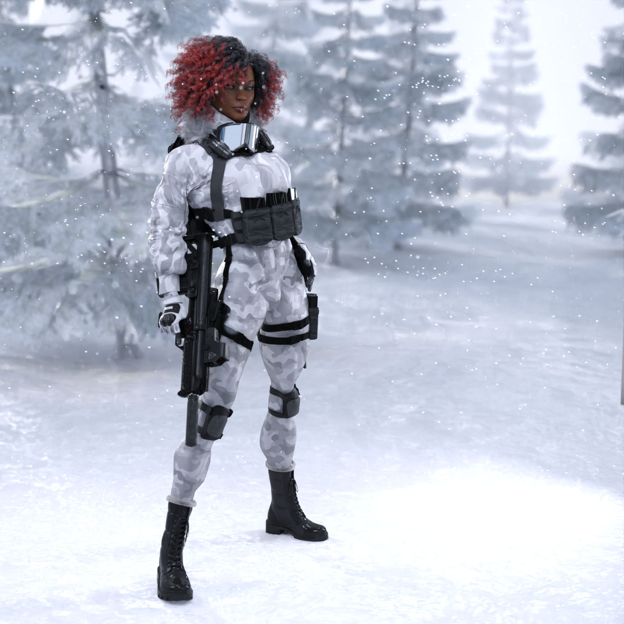 Arctic Ranger Agent Ana by BlackTriumph96 on DeviantArt