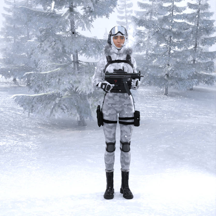 Artic Ranger Fn Arctic Ranger Agent Chloe by BlackTriumph96 on DeviantArt