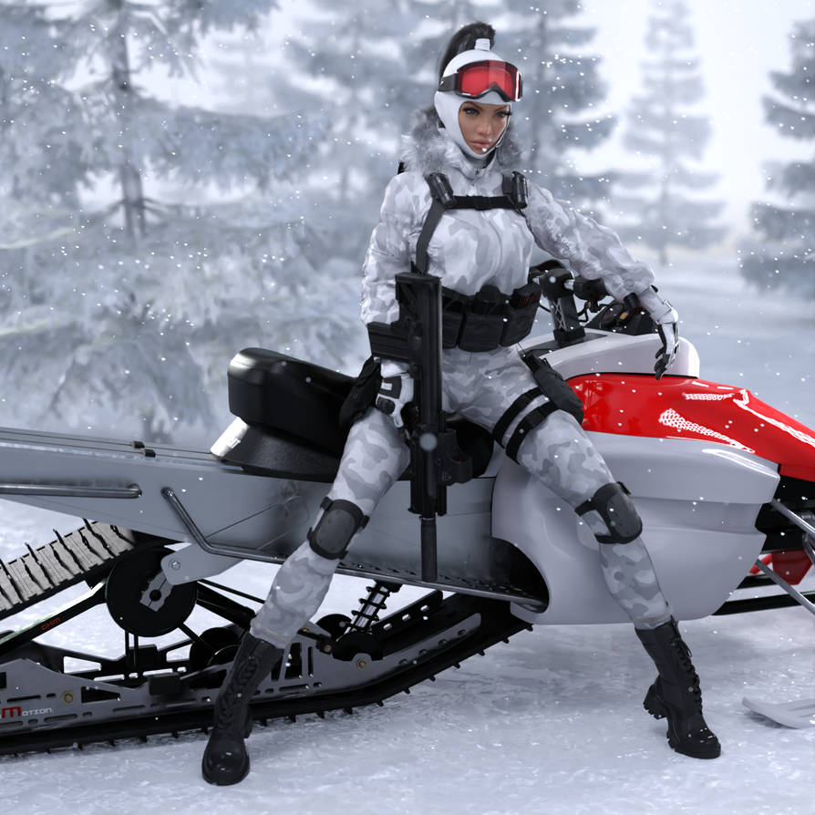 Artic Ranger Fn Arctic Ranger Agent Noriko by BlackTriumph96 on DeviantArt