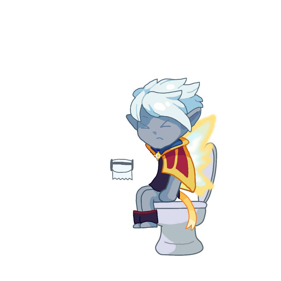 Prodigy math game Gale uses the Toilet by yna564 on DeviantArt