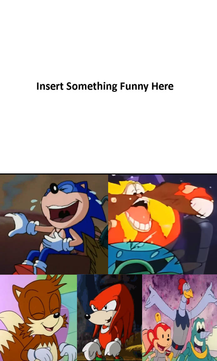 Sonic Medias Laughing At What? (Template) by jobekrem on DeviantArt