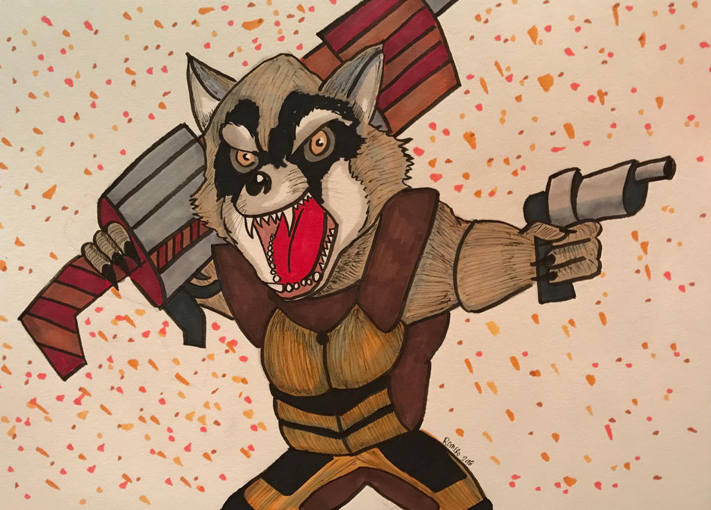 Rocket redux by spacemanta on DeviantArt