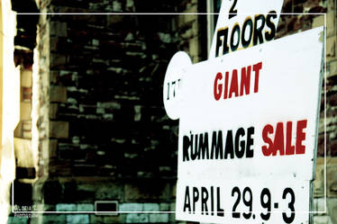 Giant Rummage Sale.