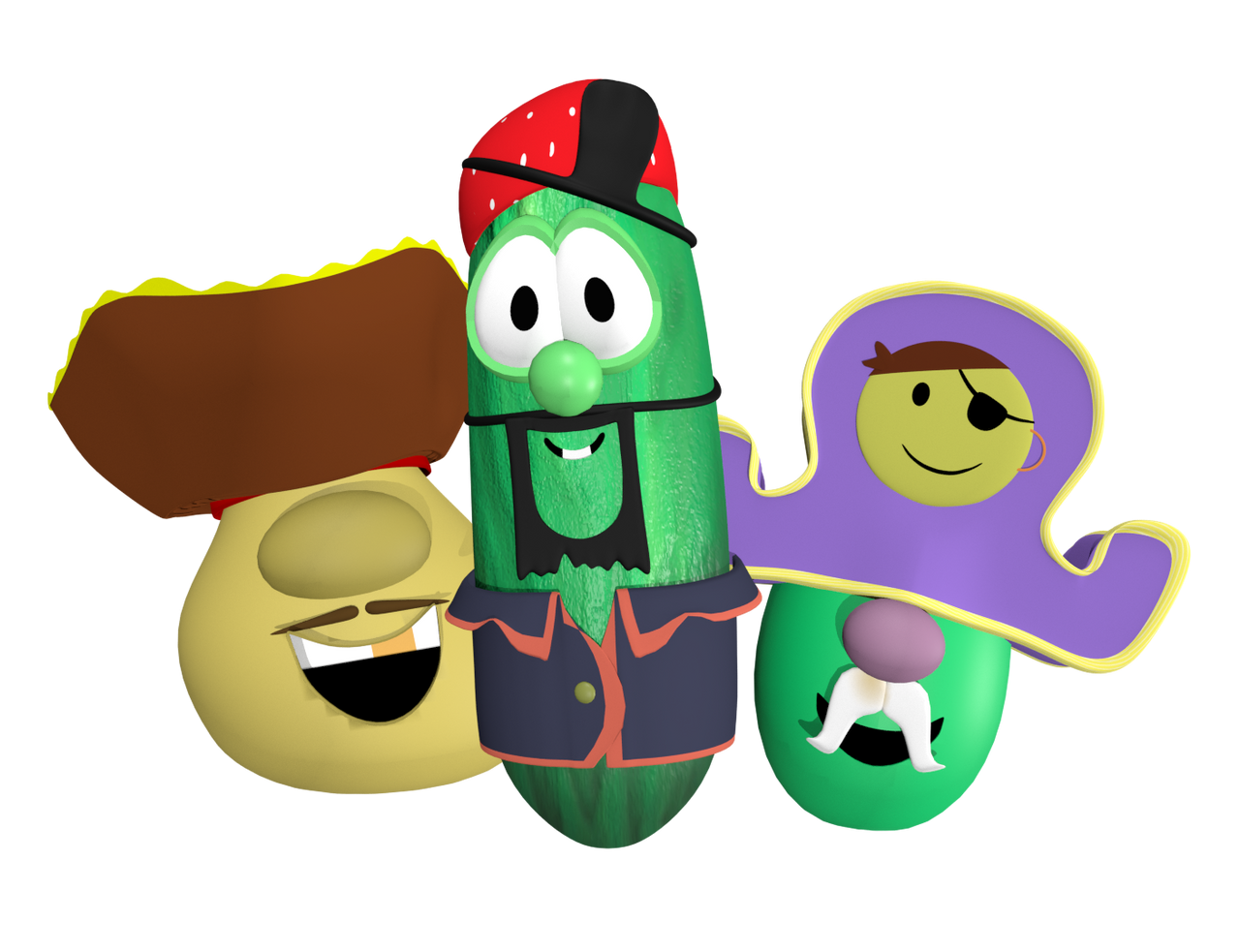 The Pirates Who Don't Do Anything (2001) Render by JaniceEmmonsFan1990 ...