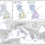 Europe according to Historia Regum Britanniae