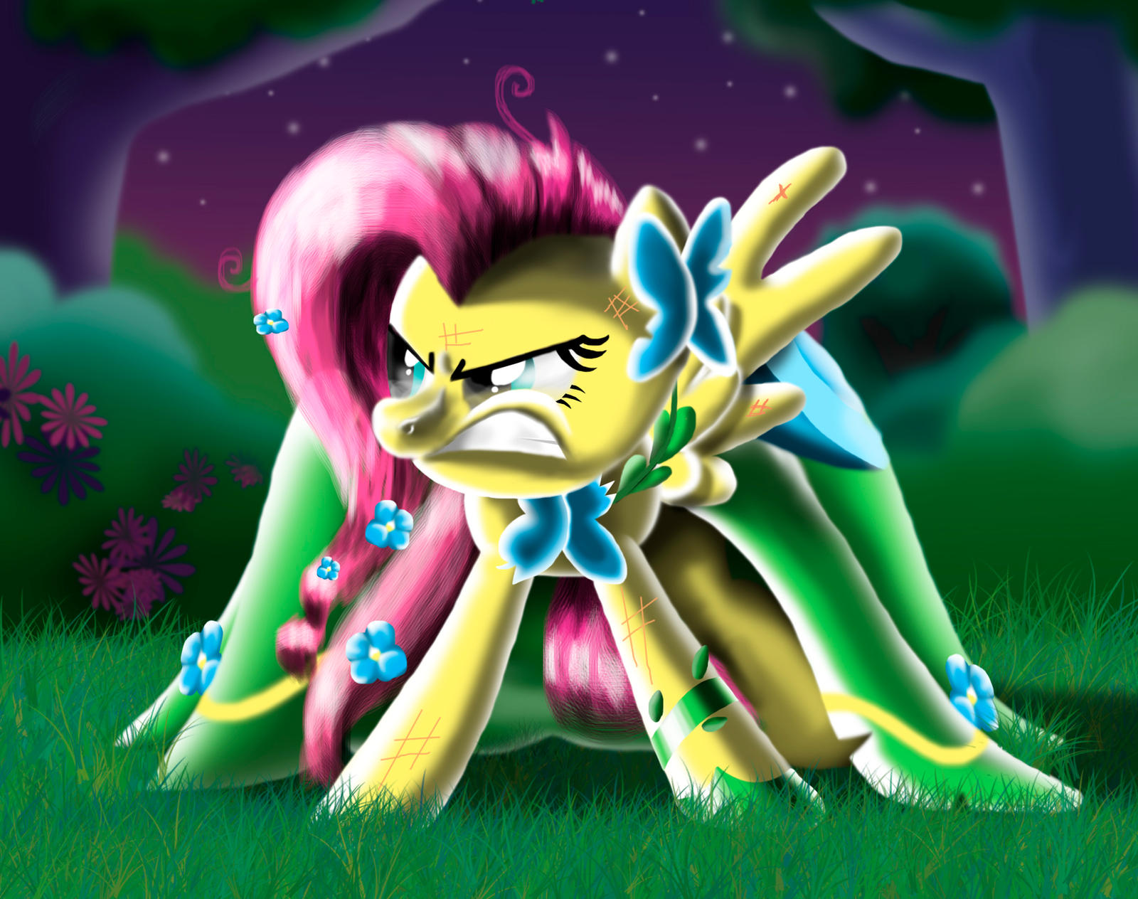 Evil Fluttershy By JessicaPony On DeviantArt evil-fluttershy-by-jessicapony-on-deviantart