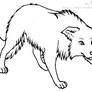 lineart - Border Collie