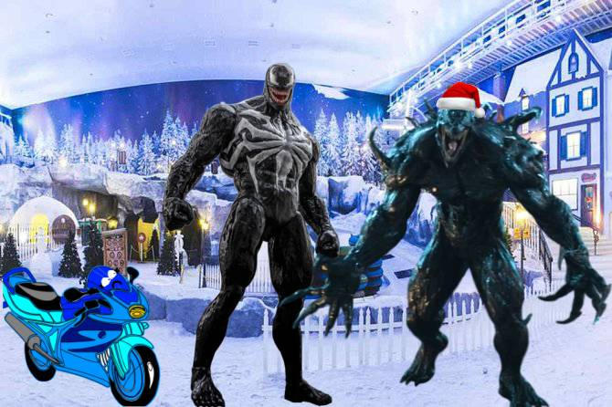Venom Richie vs riot Santa Claus 1/4 by adamakhi90 on DeviantArt