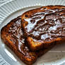 Choc. Almond Butter toast