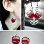 Red Wine earrings