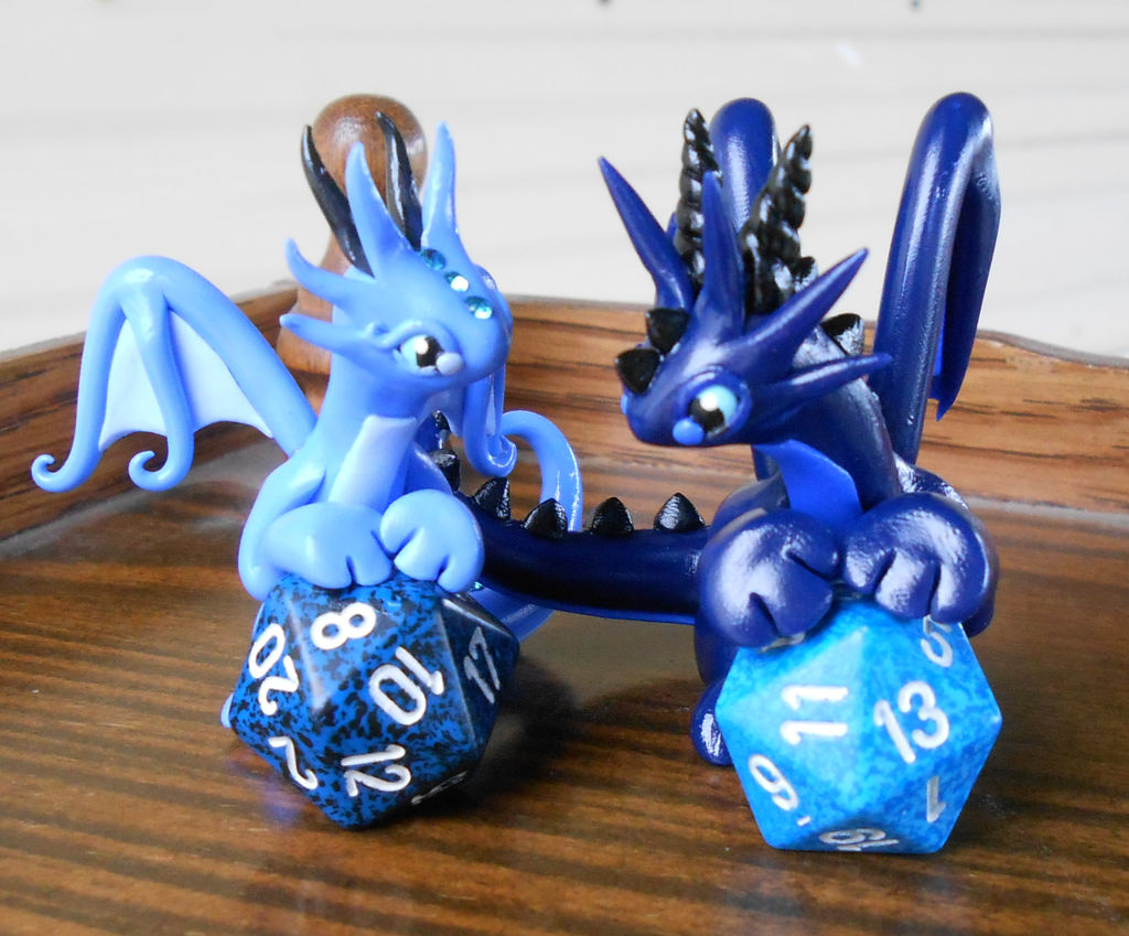 Custom Dice Dragon Couple