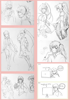 Vocaloid Sketches