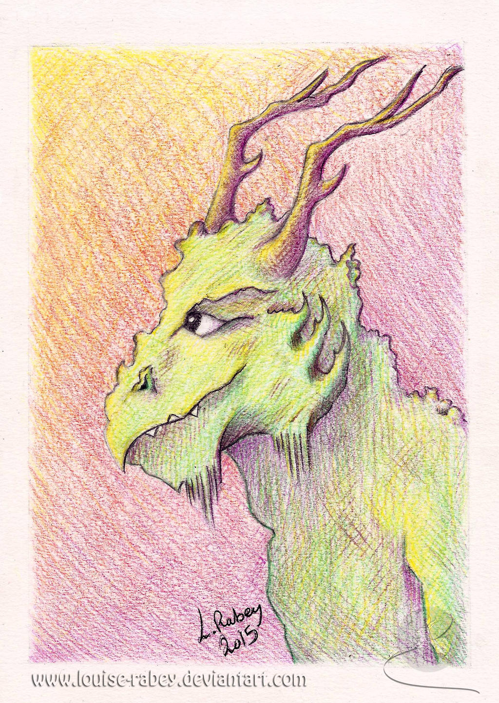 #01 - Earth Dragon Portrait