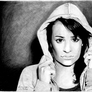 Lea Michele with a Hoodie