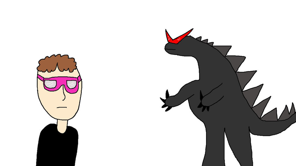 chillin with godzilla by thebloodmonkey on DeviantArt