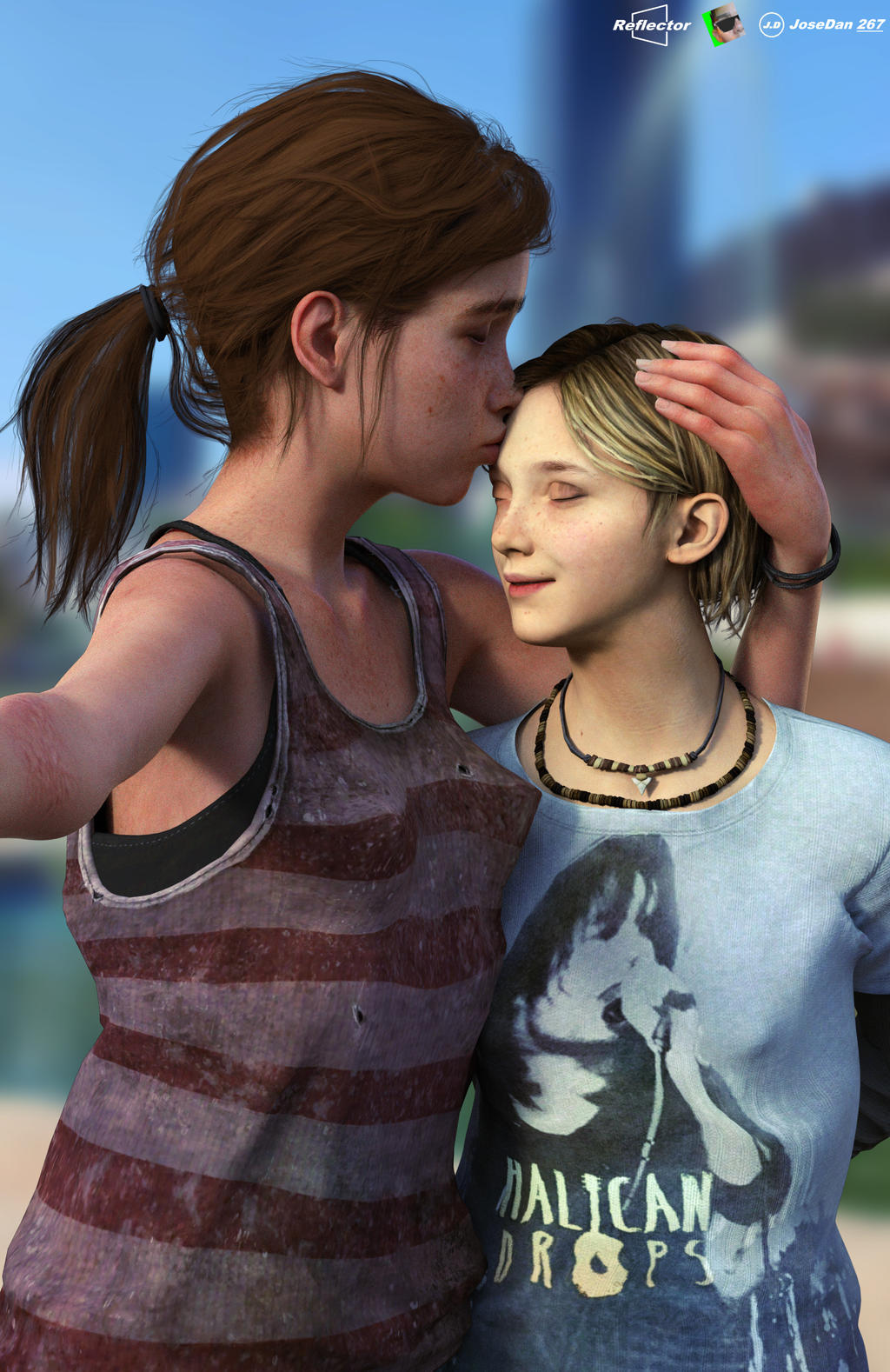 TLOU Ellie Y Sarah 01 By JoseDan267images On DeviantArt tlou-ellie-y-sarah-01-by-josedan267images-on-deviantart