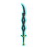 1024x1024px Sword Energized Vertical 088 BlueLt