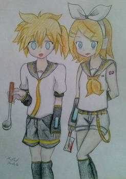 Rin and Len - Yandere Mode