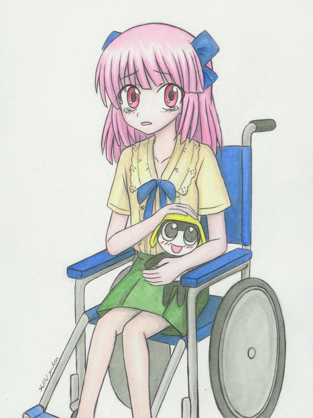 A drawing of mariko from elfen lied manga by Vicktor9 on DeviantArt