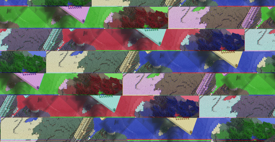 Minecraft background GLITCH Wallpaper