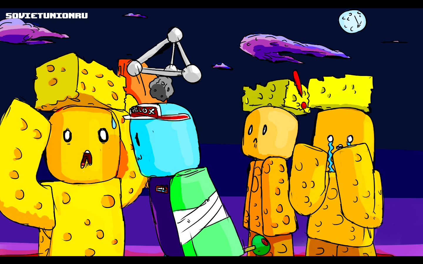 Roblox Cheese Catastrophe By Putinpot On Deviantart - roblox cheez it theme