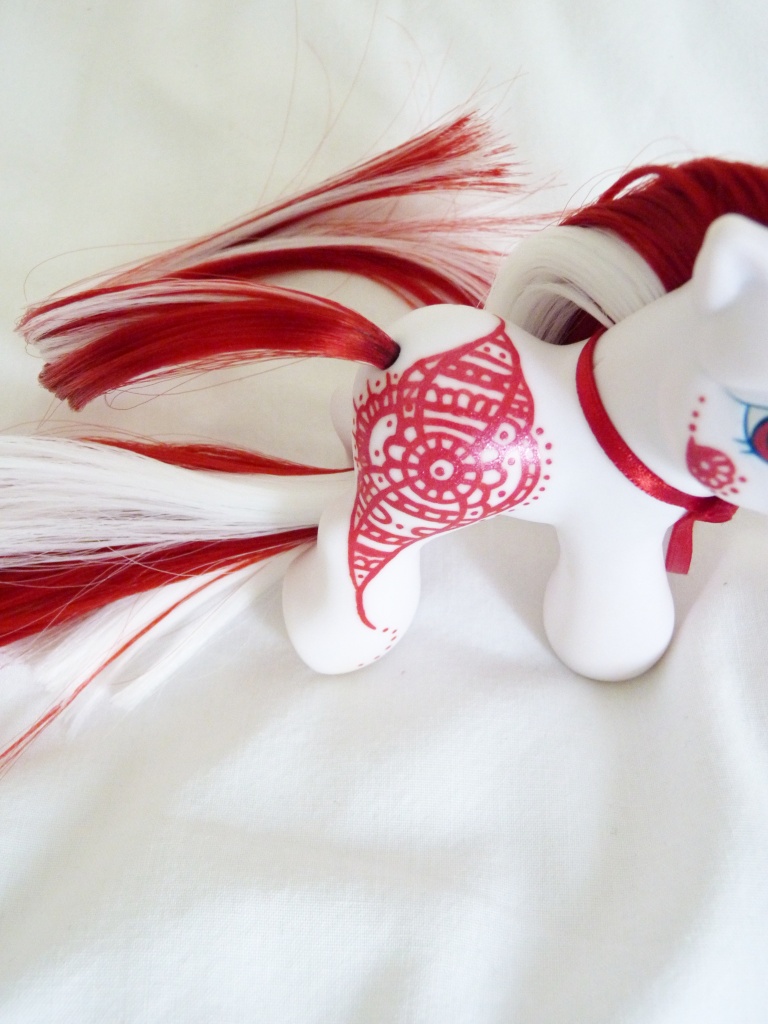 Custom my little pony ruby henna baby 4