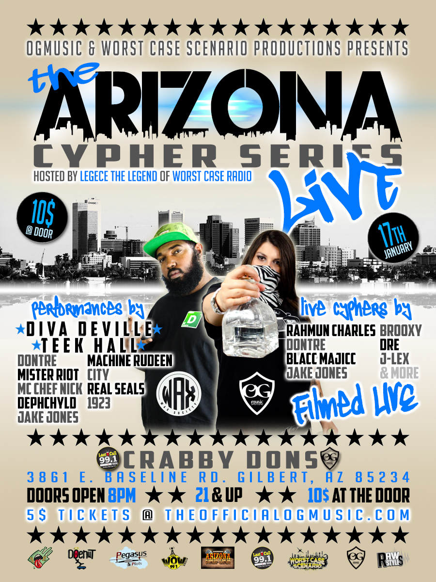 Sideshow Rapper Flyers Rap / Hip-Hop Flyer Design (AZ Cypher Series) by MRVirginis on DeviantArt