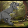 Diana vs T-Rex