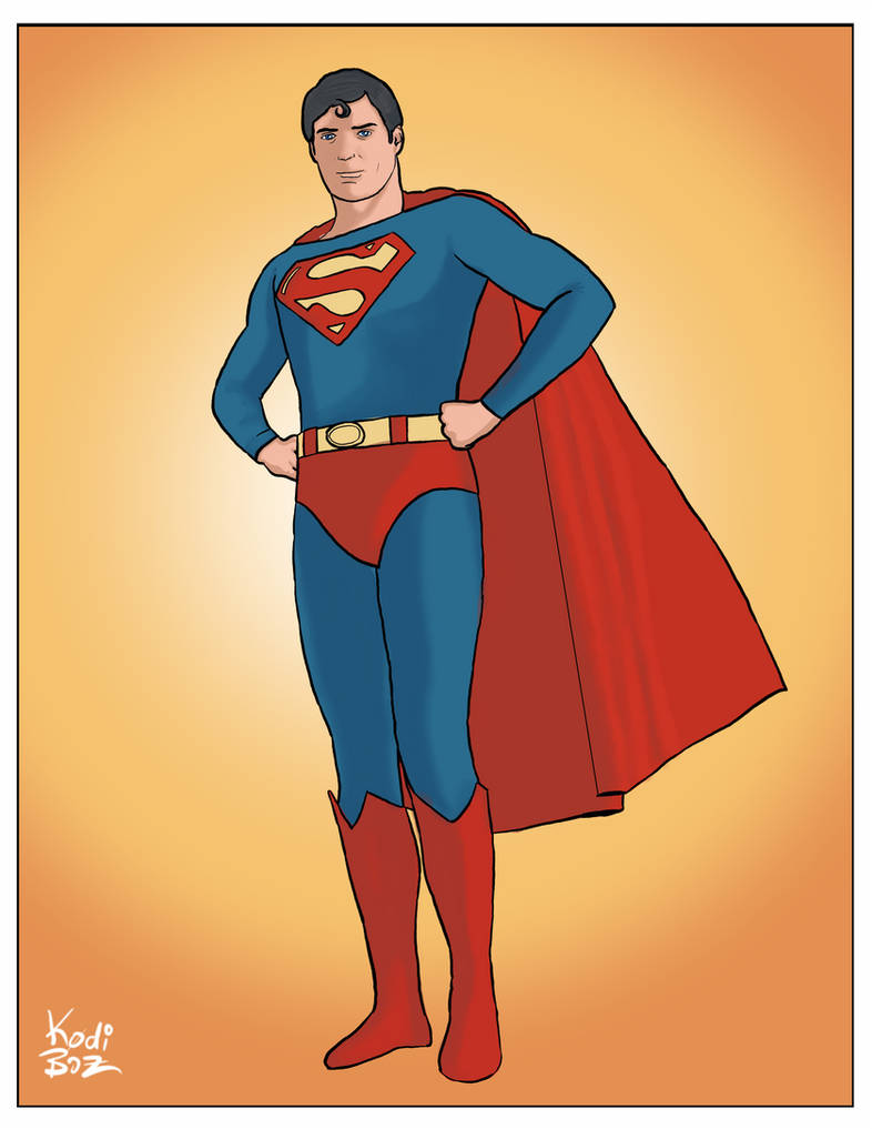Christopher Reeve The Man of Steel by kodiboz on DeviantArt