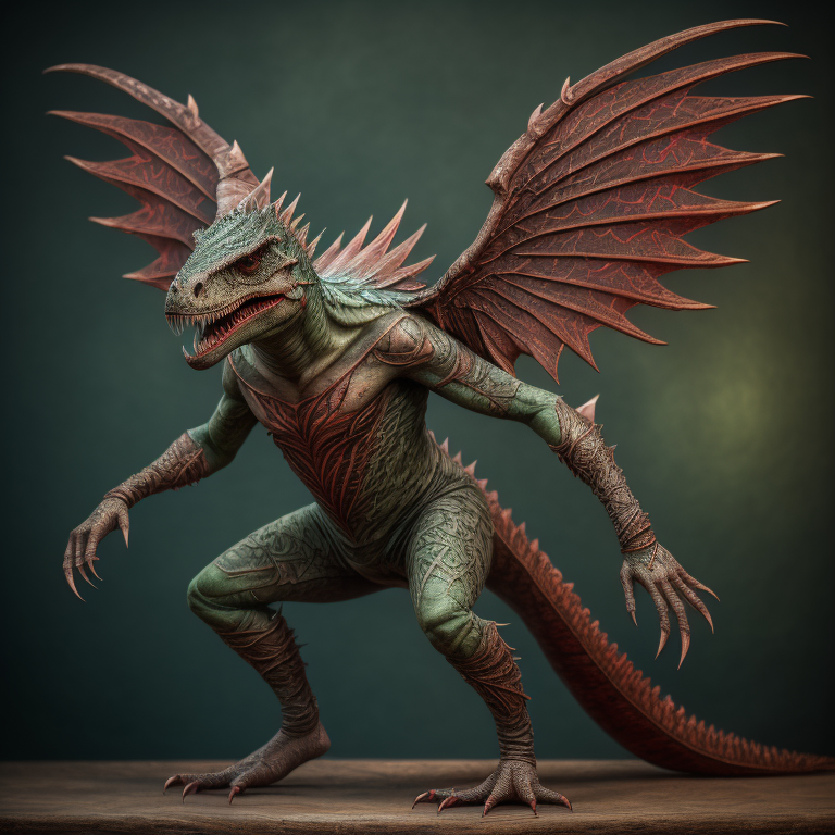 Dragon humanoid by kodiboz on DeviantArt