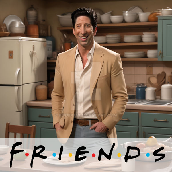 Ross from Friends TV Show by kodiboz on DeviantArt
