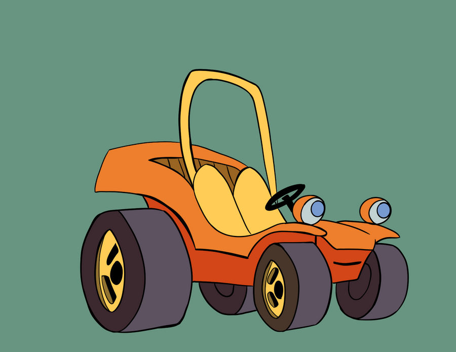 Speed Buggy Deviantart Speed Buggy color version by kodiboz on DeviantArt