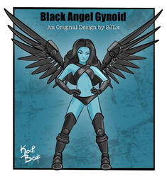 Original Character Black Angel Gynoid by SJLx