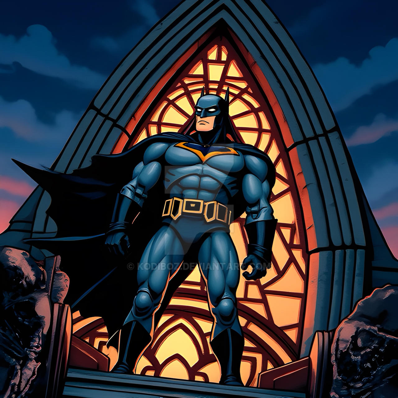 AI Enhanced Batman Action Figure by kodiboz on DeviantArt