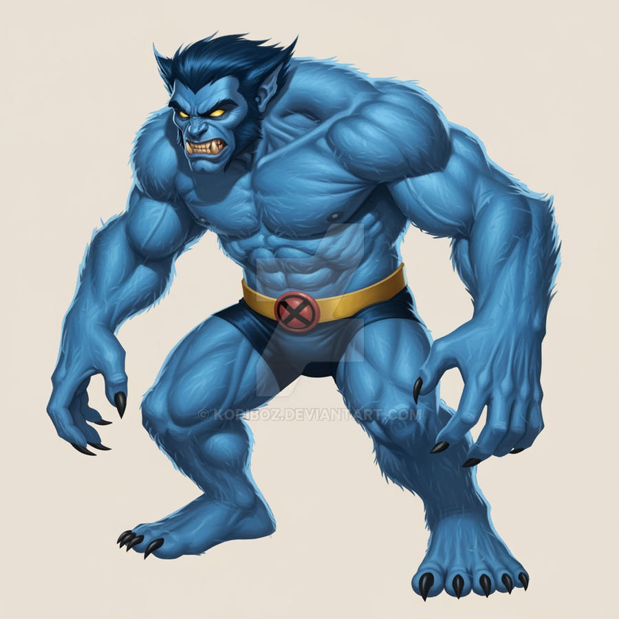 Beast Fad Beast X-men by kodiboz on DeviantArt