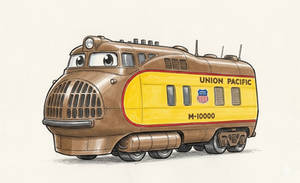 Union Pacific M-10000 chibified