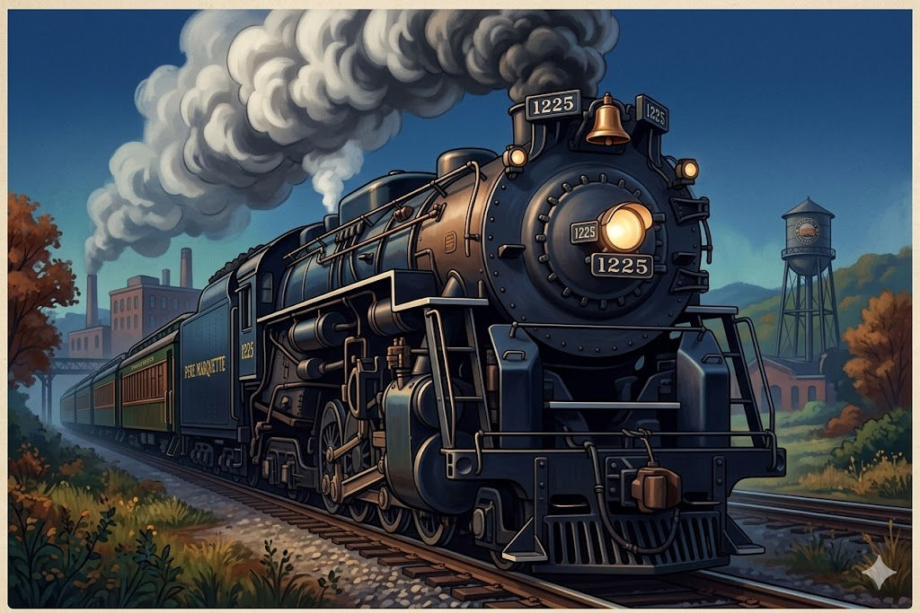 1225 Pere Marquette 1225 for musicandmovies1993 by kodiboz on DeviantArt