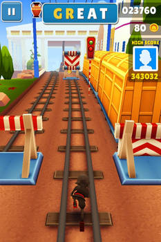 Subway Surfers, just yes