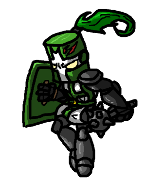 Castle Crashers Green Knight :doodle: