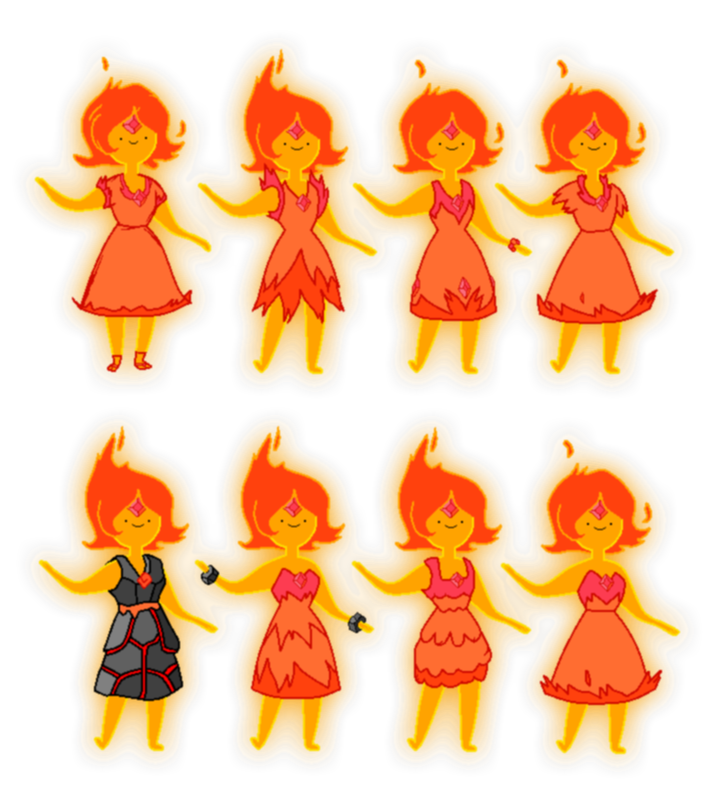 Flame Princess's designs for Vault of Bones by StickMandA on DeviantArt Flame Princess's designs for Vault of Bones by StickMandA on DeviantArt