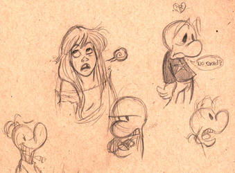 bone doodles 2