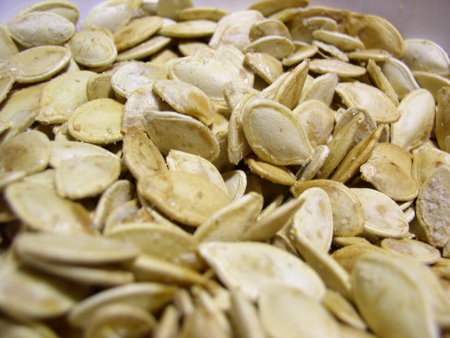 pumpkin seeds.