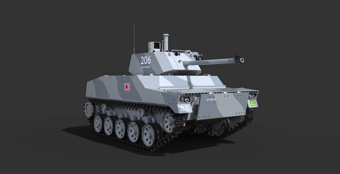 TLA5 Light amphibious tank