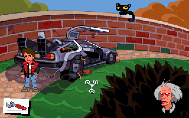 Back to the Future Meets SCUMM