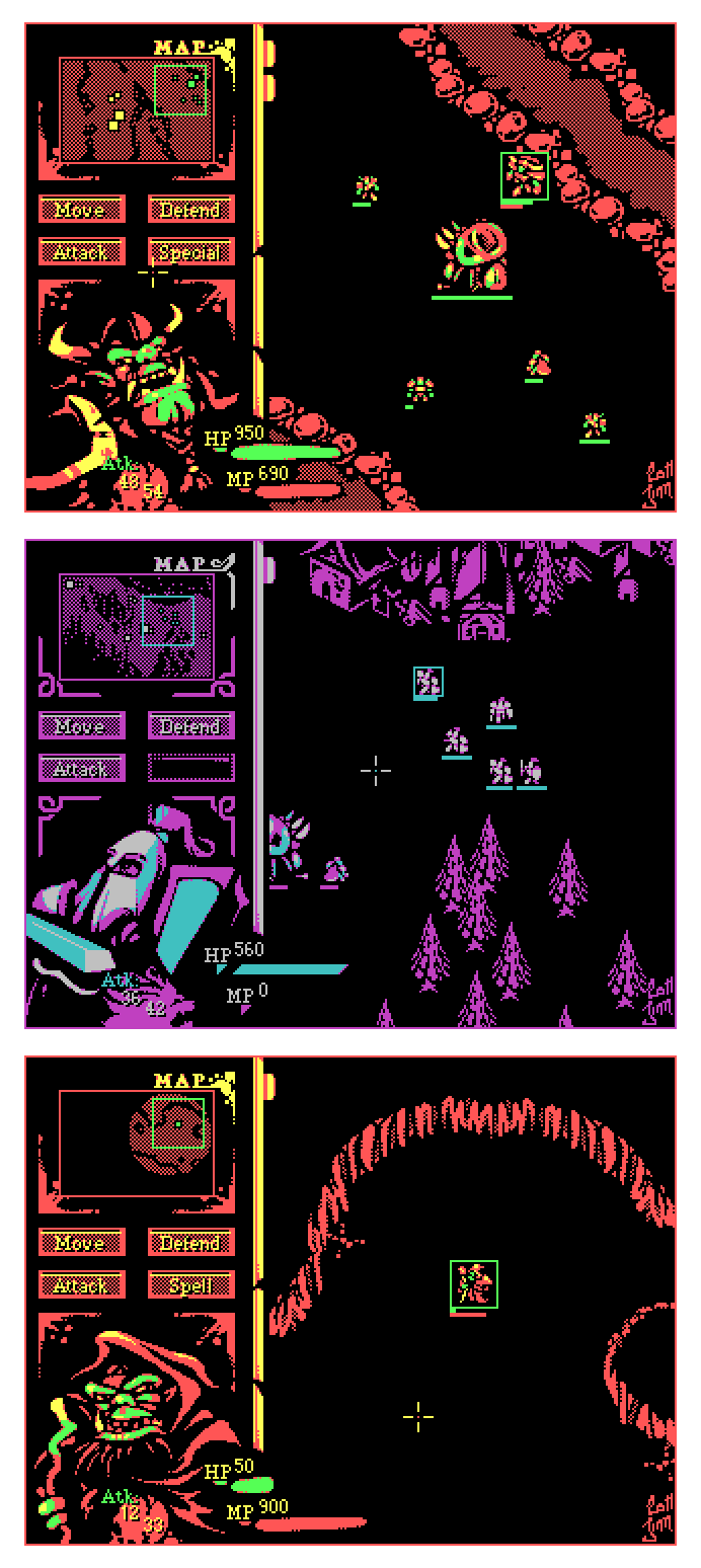 Warcraft CGA