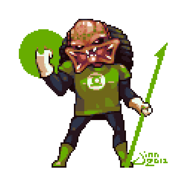 Predator Green Lantern