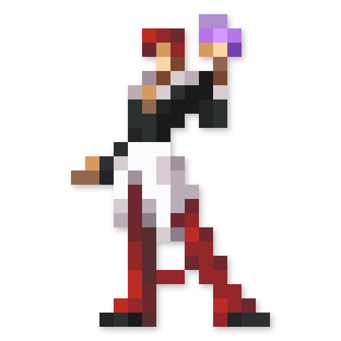 Iori Yagami Pixel Art, HD Png Download , Transparent Png Image